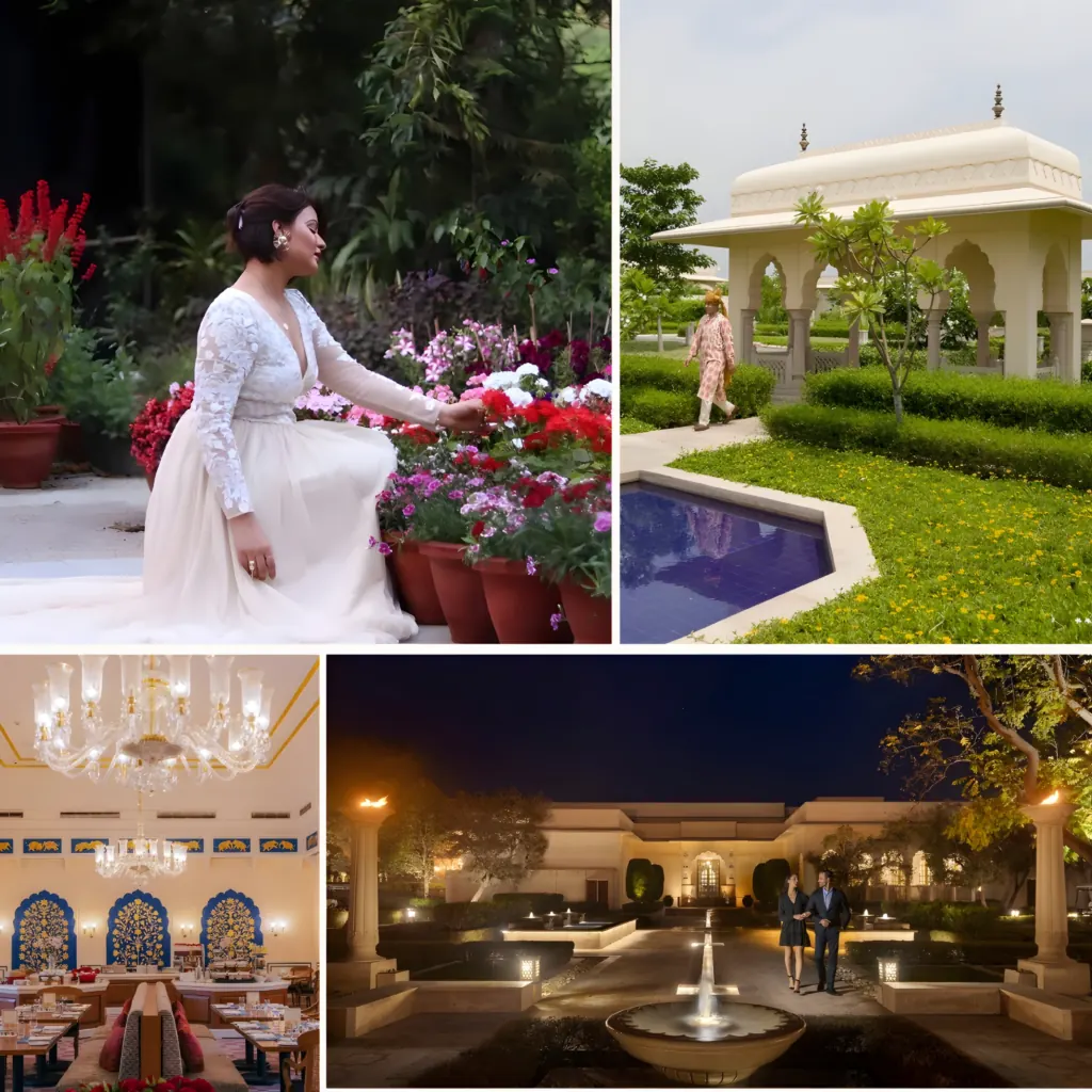 The Oberoi Sukhvilas Spa Resort, destination wedding venue